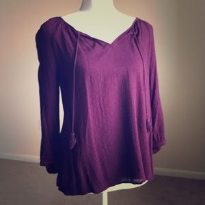 Dark purple Merona blouse